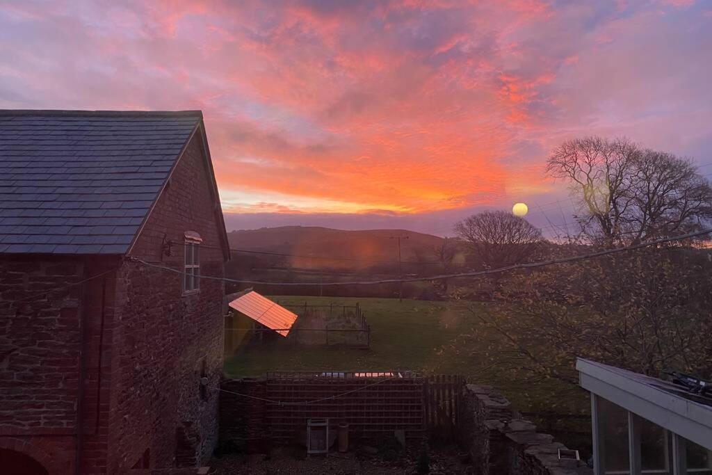 Upper Heath Farm - Stable Cottage Ludlow Craven Arms Exterior foto